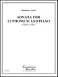 SONATA FOR EUPHONIUM EUPHONIUM and Piano P.O.D. cover
